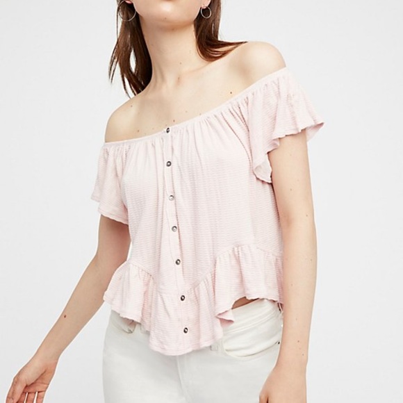 Free People Mint Julep Tee - Ballet - Picture 3 of 4